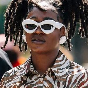 Gafas de Sol de Moda al por Mayor, Estilo Y2K, Montura Grande en Forma de Labios, Protección UV400, Coloridas, Tipo Ojo de Gato para Mujer - Product Image 5