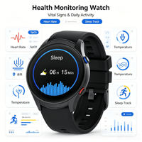 Reloj Inteligente 4G Todo en Uno para Cuidado de Personas Mayores, Localizador GPS, Monitoreo Completo de Signos Vitales, Reloj de Uso Diario