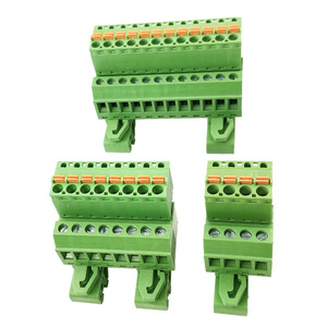35MM Din Rail <strong>Mounted</strong> Pluggable Spring Terminal <strong>Block</strong> - Product Image 3
