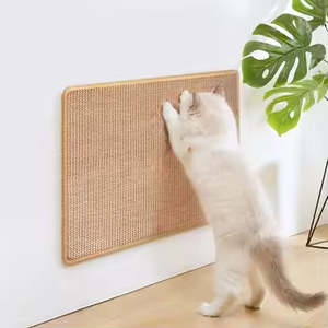 Estoque Disponível Sisal Cat <span class=keywords><strong>Scratcher</strong></span> Interativo Pet Móveis Mesa Leg Pad Cat Coçar Mat Friced Cat Toys - Product Image 6