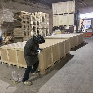 Caisses en bois d'exportation sans fumigation Lin Kun, fabriquées sur mesure pour l'emballage d'équipements et de machines industrielles - Product Image 1