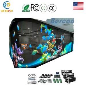 Affichage LED holographique transparent 3D à l'œil nu, équipement de projection holographique pour le marketing en magasin et la signalisation numérique - Product Image 1