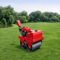 Compacteur vibrant à double tambour pour la compactation de l'asphalte des trottoirs et des allées