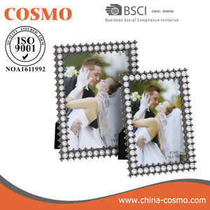 In lega di zinco D'argento o Peltro placcato <span class=keywords><strong>Photo</strong></span> <span class=keywords><strong>Frame</strong></span> con Perle - Product Image 4