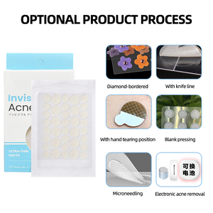 Hàn Quốc Mụn Salicylic Trong Kho Hydrocolloid Chăm Sóc Mặt Sticker Kiểm Soát Dầu Mụn Vá Sẹo Phòng Chống Mụn Vá Nhãn Hiệu Riêng - Product Image 5