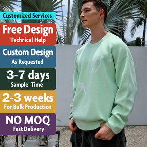 Custom LOGO Men <strong>Sweater</strong> Jacquard Graphic Knitwear Winter Crew Neck Pullover Knitted Jumper Casual <strong>Knit</strong> Top Custom <strong>Sweater</strong> Men - Product Image 2