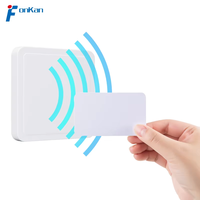Antenne de lecteur RFID UHF longue portée ISO 18000-6C 860-960 MHz 6/9/12 dBi en ABS pour la gestion du contrôle d'accès