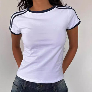 Camisetas de Patchwork Modernas y de Calidad Superior Personalizadas, Combinación de Colores, Tela 100% Algodón, Bordado, Bloques de Color - Product Image 1