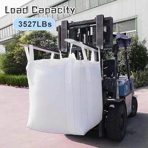 Sacs en vrac robustes en polypropylène tissé avec fond plat pour usage industriel et agricole - Product Image 2