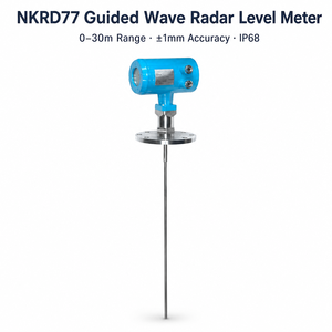 Medidor de Nivel por Radar de Onda Guiada para Interfaz de Lodos Químicos IP68 HART 4-20mA Sensor de Nivel NKRD77 - Product Image 1