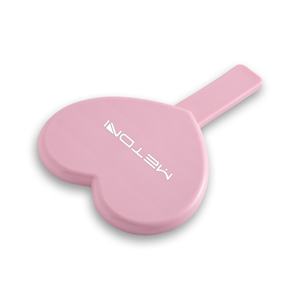 Espejo de Mano Promocional de Moda, Irregular, con Forma de Corazón, Impresión de Logotipo en Serigrafía - Product Image 6