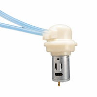 Mini pompe péristaltique DC 3.7-24V 100-300mL/min, pompe de dosage de liquide pour robot de nettoyage, lave-vaisselle, dispositif médical, pompe à eau OEM