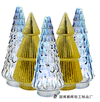 Lustre LED de Noël Lumineux avec Verre Transparent Couleur Personnalisée pour la Décoration de la Maison
