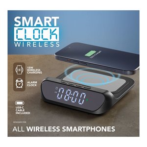 Chargeur SMART CLOCK WIRELESS Noir 15W WIRELESSCLOCK2K - Product Image 2
