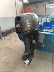 Moteur marin hors-bord 40HP 2 temps refroidi par eau Réservoir externe de 24 litres pour la navigation de plaisance, <span class=keywords><strong>essence</strong></span> et électricité neuves et d'<span class=keywords><strong>occasion</strong></span> Options de carburant - Product Image 4