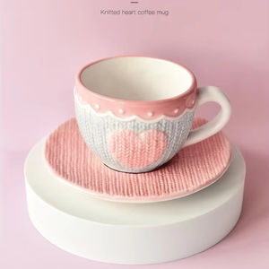 Nuevas Tazas de Café, Tazas de Café para Parejas de Navidad y Acción de Gracias, y Tazas de Café Urbanas con Plato - Product Image 5