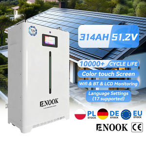 Batería <span class=keywords><strong>Enook</strong></span> Impermeable de 48V 51.2V 314Ah 15kWh 16kWh 16kW para Sistemas Fuera de la Red, Paquete de Baterías de Litio de 15kW - Product Image 1