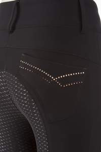 여성용 풀 시트 실리콘 승마 바지 마술용 브리치 승마복 에퀴타시온 레이싱 타이츠 하이웨이스트 - Product Image 5