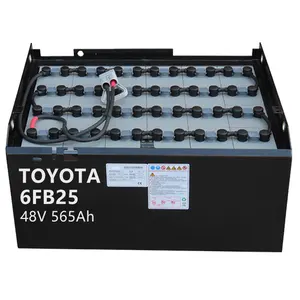 Replacement TOYOTA 6FB25 Forklift Battery 48V 565Ah TOYOTA Electric Forklift battery