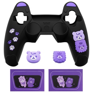 เคสกันลื่นสำหรับคอนโทรลเลอร์ PS5 - ผิวสัมผัสซิลิโคนสไตล์น่ารัก - Product Image 2