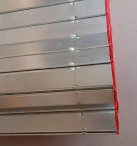 Flexible Akkordeon Schutzschild Aluminium Vorhang Balg Schürze Abdeckungen