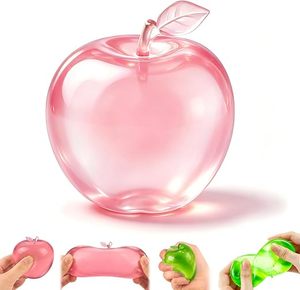 Nouveauté 2026 : Balles anti-stress à remontée lente, en forme de pomme réaliste, douces et mignonnes, pour le soulagement de l'anxiété au bureau, à la maison et en voyage - Product Image 3