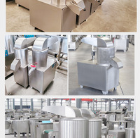 Machine industrielle pour la fabrication de purée de fruits et légumes, de pâte de gingembre et d'ail