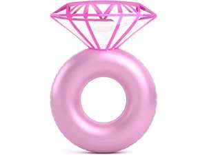 Cercle de natation gonflable diamanté pour adultes, très populaire auprès des fabricants, idéal pour les fêtes aquatiques - Product Image 2