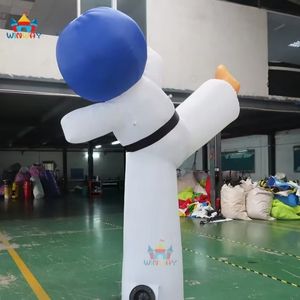 Promotion de l'extérieur, décoration d'événement, <span class=keywords><strong>ballon</strong></span> gonflable de 8m de haut pour le judo, garçon pour la salle de sport, les magasins, poupée gonflable publicitaire - Product Image 2