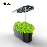 IGS-25 Smart Home Garden Système hydroponique d'intérieur pour la culture de légumes à feuilles Spectre complet Lumière Design moderne
