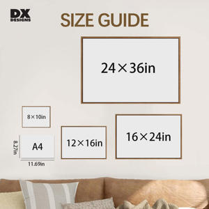 DX Designs - Pintura en <span class=keywords><strong>Lienzo</strong></span> Personalizada, Impresión en <span class=keywords><strong>Lienzo</strong></span> Enmarcada y Pintura al Óleo sobre <span class=keywords><strong>Lienzo</strong></span> con Marcos de Madera/Aluminio para Exhibición en Pared - Product Image 5