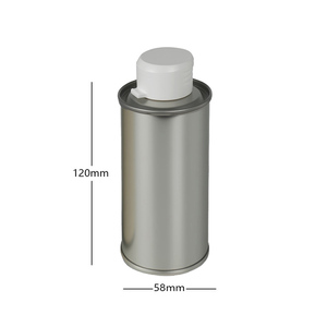 Lattina Rotonda in Metallo RunLin da 250mL con Coperchio <span class=keywords><strong>per</strong></span> <span class=keywords><strong>Olio</strong></span> d'Oliva, <span class=keywords><strong>Olio</strong></span> Alimentare, <span class=keywords><strong>Olio</strong></span> <span class=keywords><strong>di</strong></span> Cocco, <span class=keywords><strong>Olio</strong></span> <span class=keywords><strong>di</strong></span> Mais, <span class=keywords><strong>Olio</strong></span> da Cucina, Contenitore in <span class=keywords><strong>Latta</strong></span> - Product Image 2
