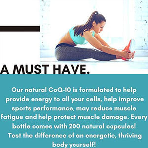 Disesuaikan <span class=keywords><strong>CoQ10</strong></span> 200 kapsul mendukung penyerapan energi seluler otak <span class=keywords><strong>Coq10</strong></span> suplemen untuk dewasa - Product Image 5