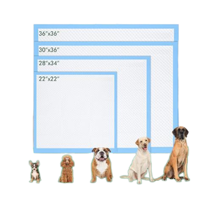 Großhandel OEM wasserdichte Welpen Windeln Einweg Pet Pee Absorption Holz <span class=keywords><strong>Wee</strong></span> <span class=keywords><strong>Pads</strong></span> benutzer definierte SAP Papier Hund Töpfchen Training Katzen - Product Image 6