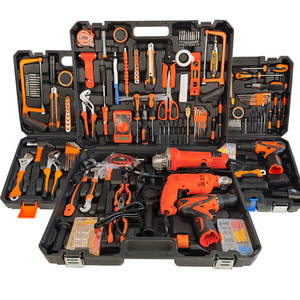 35pcs/45pcs/100pcs/102pcs/112pcs Red Black Power <strong>Tool</strong> Set <strong>Electric</strong> Drill Grinder Manual <strong>Tools</strong> Home Repair <strong>Kit</strong> - Product Image 1