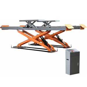 Elevador de Tijera Hidráulico para Vehículos de <span class=keywords><strong>5</strong></span> <span class=keywords><strong>T</strong></span> 5000 KG, Tipo Subterráneo de Fábrica, Elevador de Tijera Automotriz para Alineación - Product Image 1