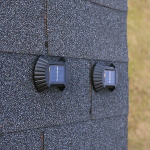 Lámpara Solar de Pared con Diseño de Concha Marina, Impermeable para Exteriores, Encendido Automático del Anochecer al Amanecer, Ajustable para Patio y Jardín - Product Image 1