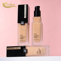 Fond de Teint Liquide Effet Seconde Peau Ingrédients Bio-fermentés Gamme de Teintes Complète 50+ Maquillage Visage Marque Privée