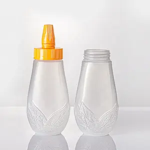 Hot Filling Pet Plastic PP Material Squeeze Honey Packing Bottle Jar For Sale