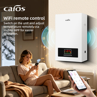 Chaudière électrique 14 kW OEM ODM, système double, type ouvert scellé, chauffage central domestique et eau chaude, WIFI