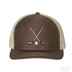 Casquette de baseball personnalisée en toile et maille, style snapback, pour le golf, le sport et l'extérieur, imperméable, pour adulte, à visière courbée, 112 panneaux, faible MOQ, Vietnam - Product Image 1