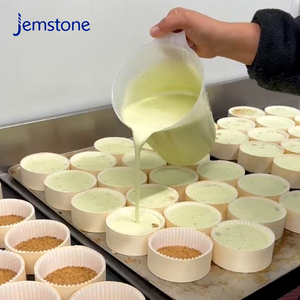 Boîte à gâteau cylindrique de luxe biodégradable personnalisée, tube en carton rond, emballage alimentaire de qualité alimentaire, tube en papier kraft pour cheesecake - Product Image 4