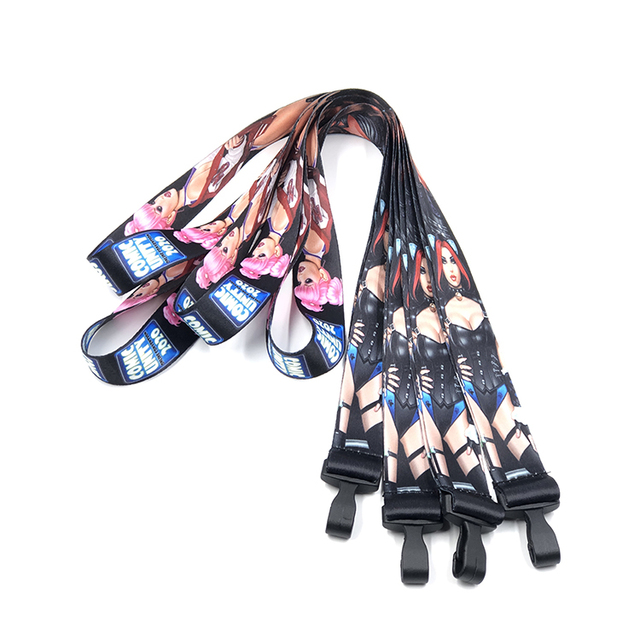 Fast Delivery Sublimation Polyester Lanyard Custom Printed for Urgent Orders