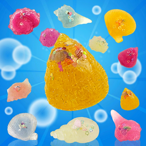 Jouet à presser créatif en forme de coquillage marin en TPR, simulation transparente et mignonne pour les enfants de 5 à 7 ans - Product Image 1