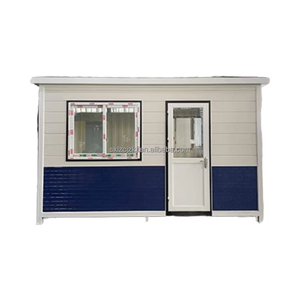 Nhỏ hiện đại Kết Cấu Thép di động đúc sẵn an toàn gian hàng tạm thời gian hàng an toàn cabin bảo vệ ngoài trời nhà an toàn - Product Image 4