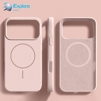 Coque de téléphone portable en silicone magnétique antichoc iExplore pour 17 Pro MAX Samsung S26 Ultra Xiaomi 17 Ultra