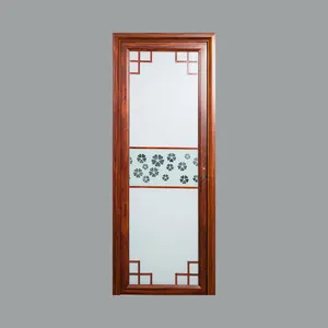 2022 Hot Sale PVC Door Cheap Factory Bid Beautifully Designed BathroomDoor