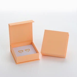 Boîte de papier rigide à fermeture magnétique personnalisée Boîte d'emballage de bijoux avec logo - Product Image 2