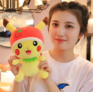 Los Mejores Regalos de Cumpleaños para Niños, Nuevo Peluche de Dinosaurio <span class=keywords><strong>Pi</strong></span> <span class=keywords><strong>Ka</strong></span>, Muñeco de Anime Súper Suave con Luces LED y Relleno de Algodón PP - Product Image 2