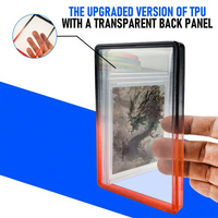 Étui de protection pour cartes de visite Bayer en TPU avec design antichoc résistant aux UV et plaque arrière transparente